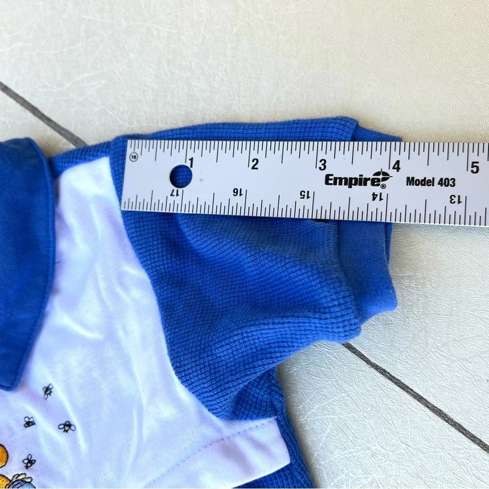 Disney Blue and White Winnie-the-Pooh Polo One-Piece